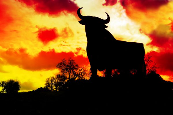 The legendary bull from Spanish movie Jamon Jamon