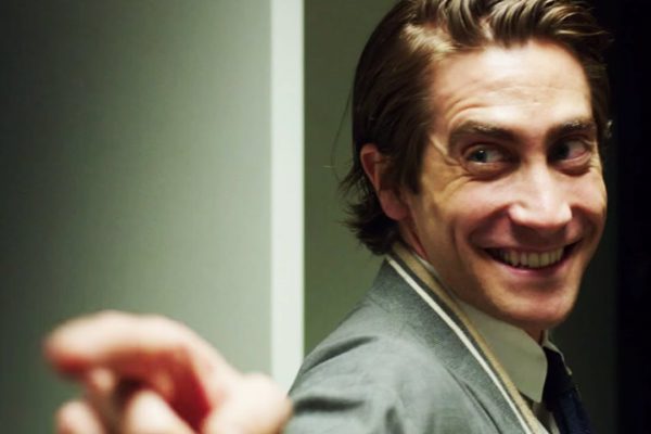 Jake Gyllenhaal as the crazy sociopath in Nightcrawler