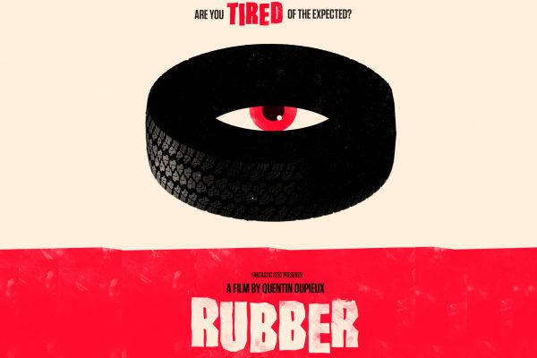 Rubber movie poster by Mr. Oizo Quentin Dupieux